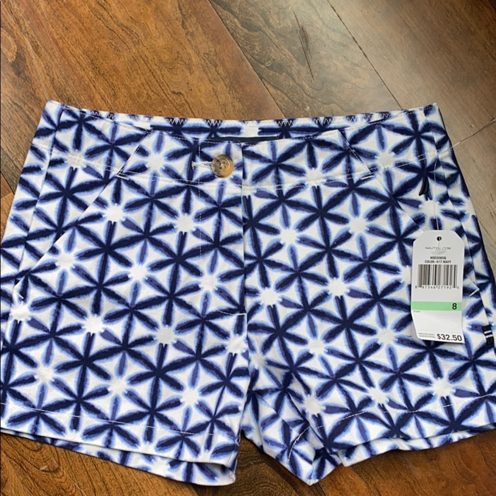 Shibori (tie dye) Nautica shorts